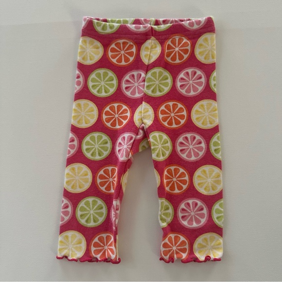 Gymboree 2009 Baby Girl 3-6 Months Citrus Slice Top & Pants Set Outfit Spring - Picture 3 of 6